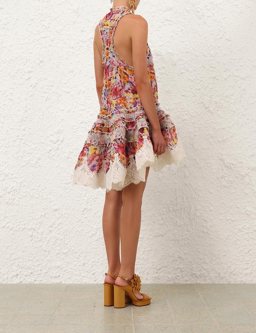 Zm Flower Mini Dress