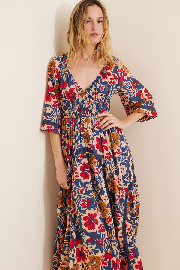 Printed Dixie Maxi Dress