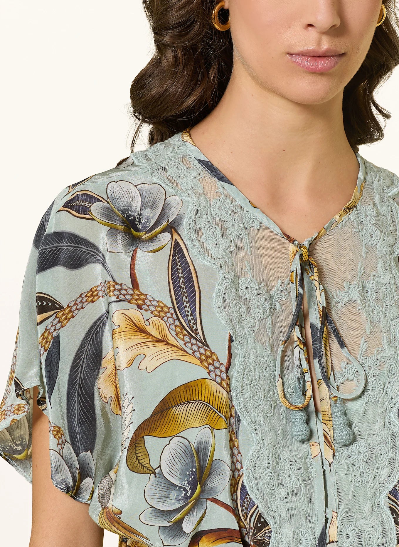 Mixed Snake Garden Maxi Dress