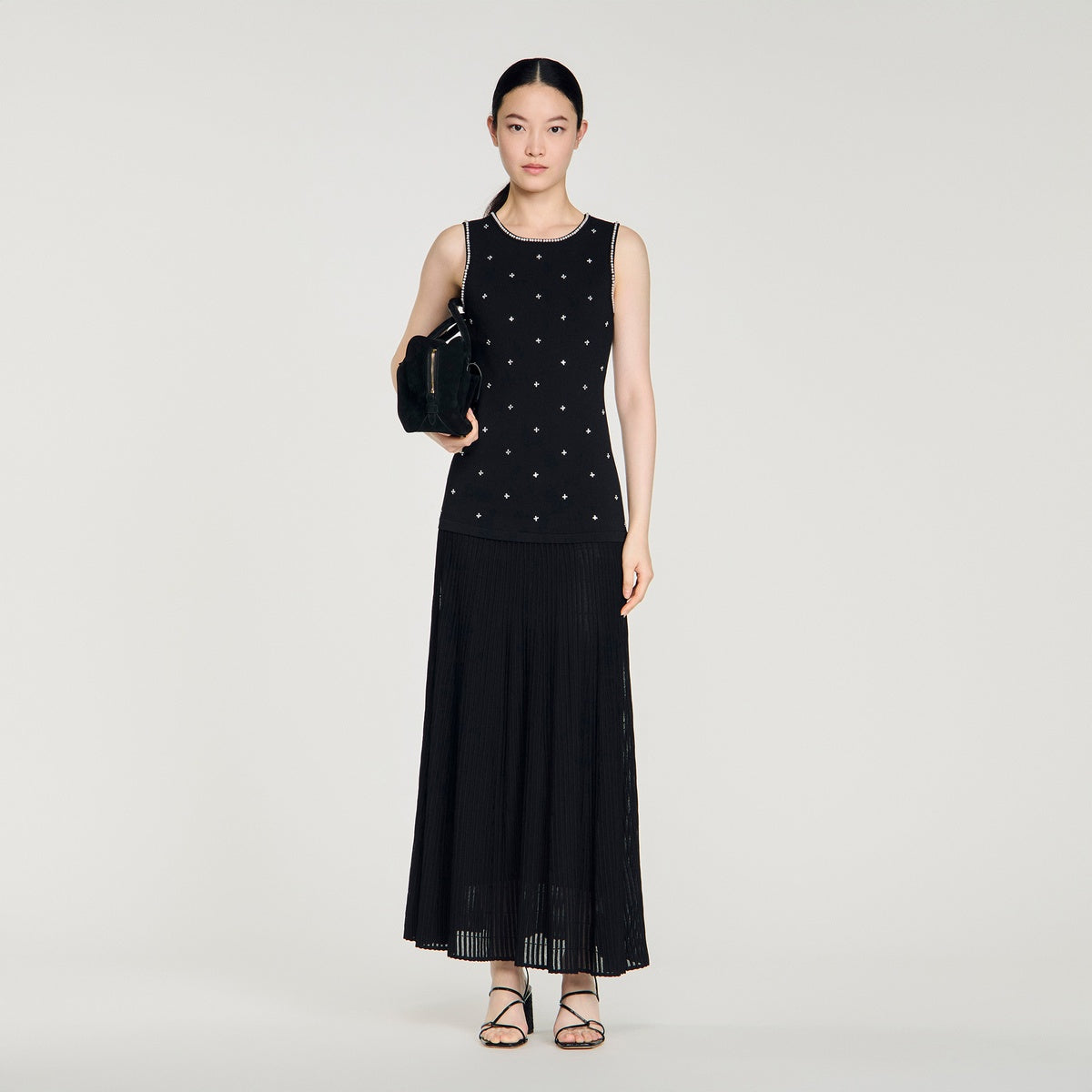 Melania Black Dress