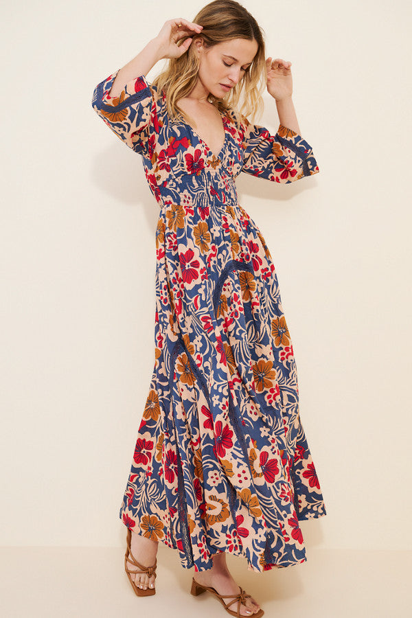 Printed Dixie Maxi Dress