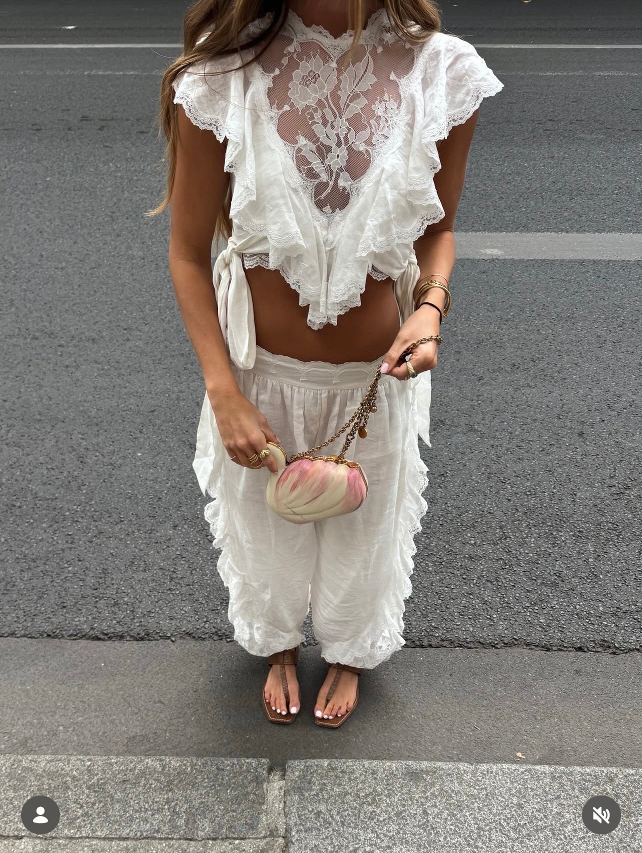 SUNDANCE LACE SET