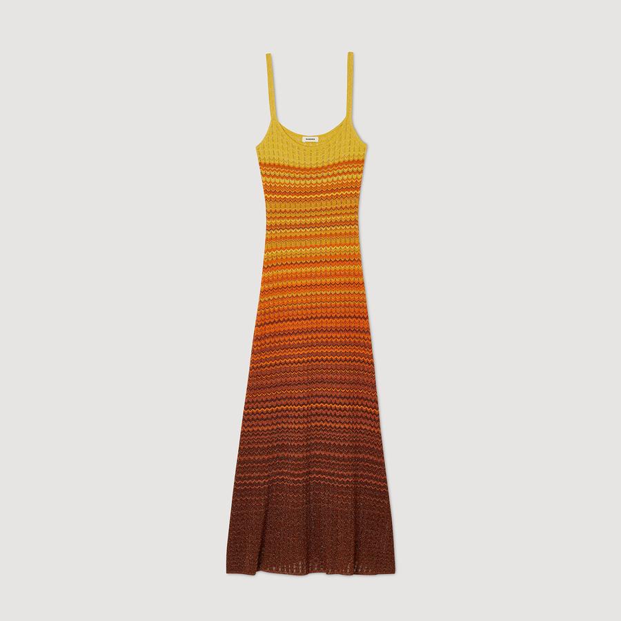 Desert Pointelle Knit Maxi Dress