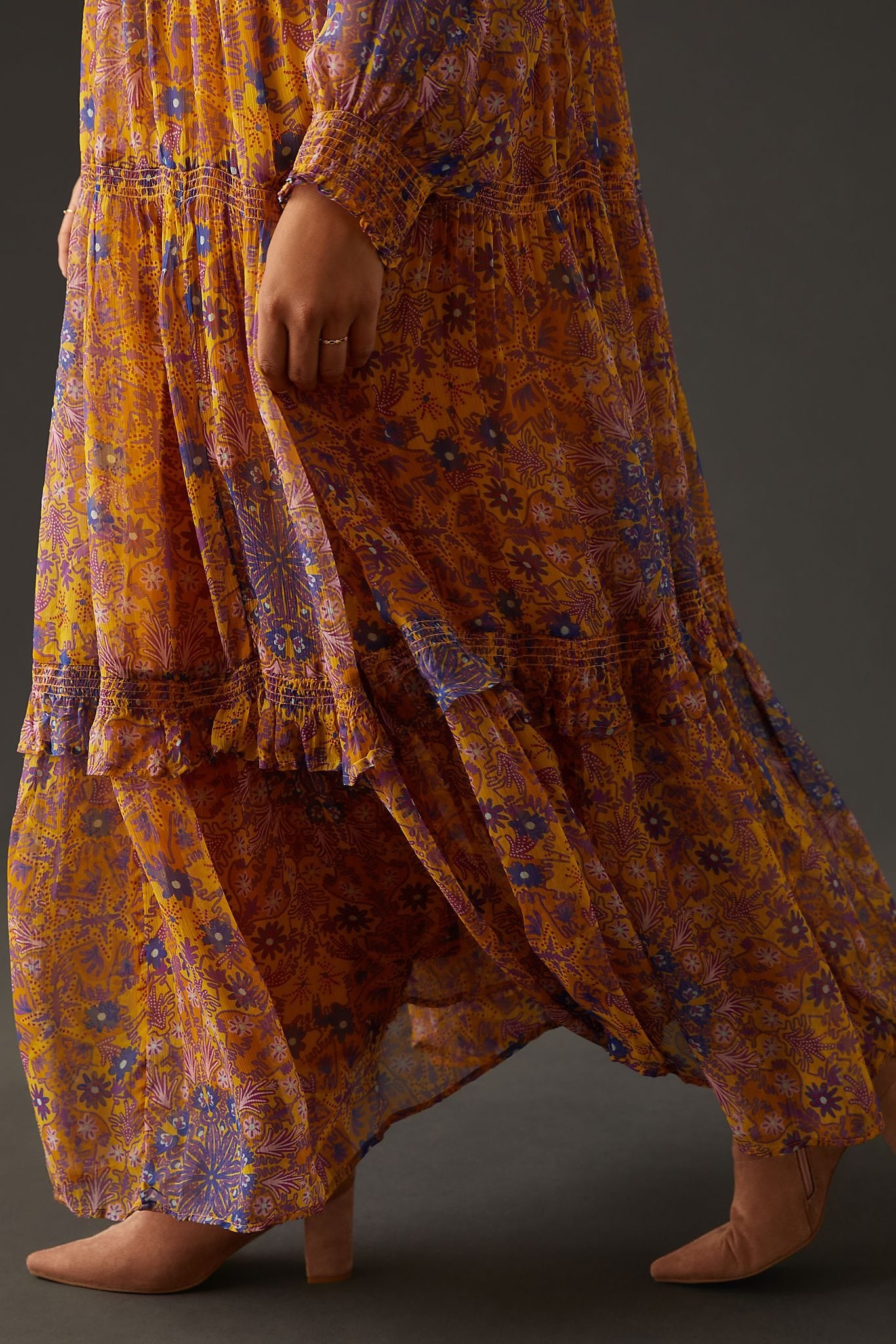 Boho Floral Maxi Dress