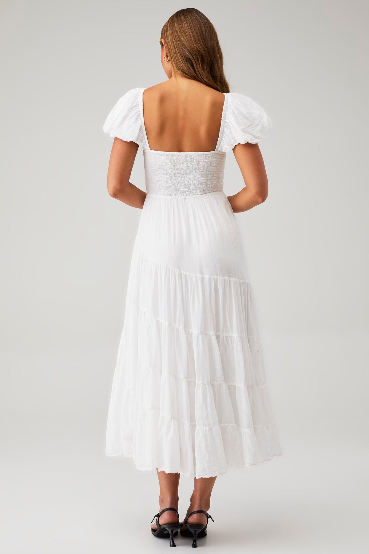 Scoop Neck Midaxi Dress