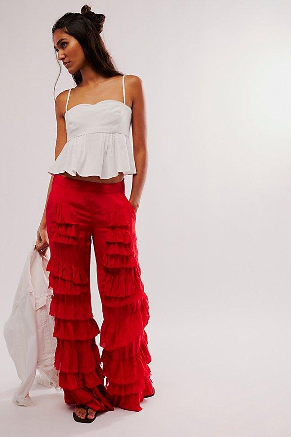Rock And Frill Trousers Pant