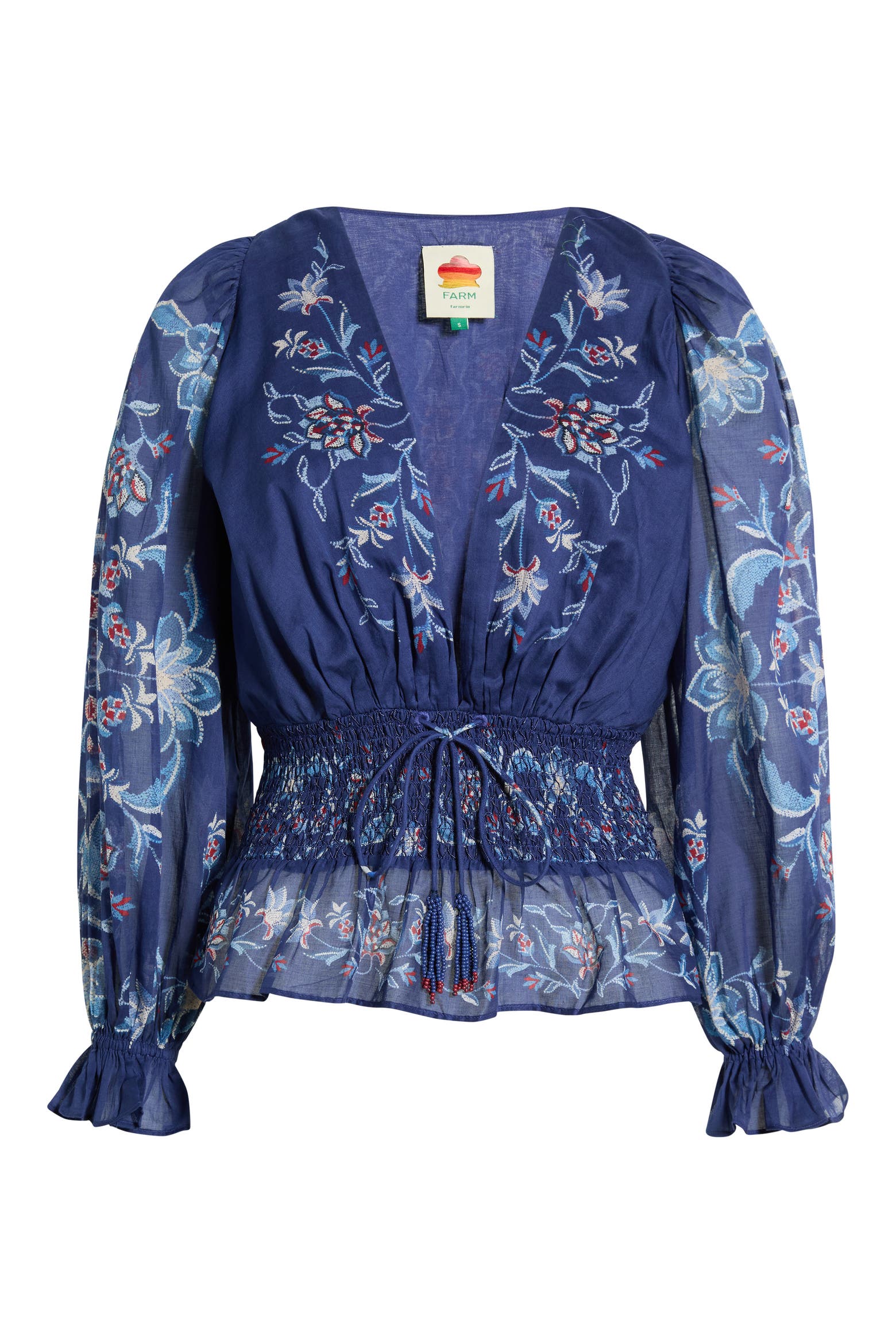 Winter Loom Peasant Top