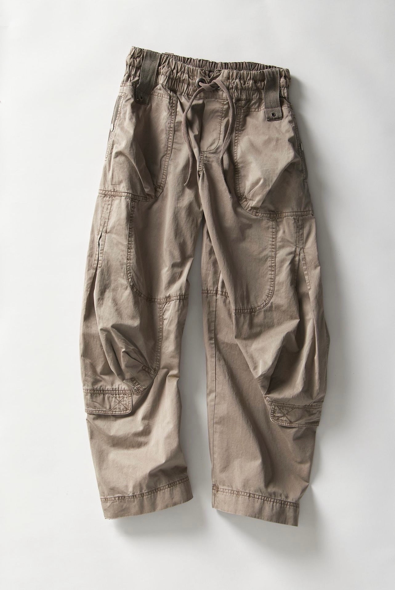 Free People Onset Parachute Trousers Dusted Cocoa