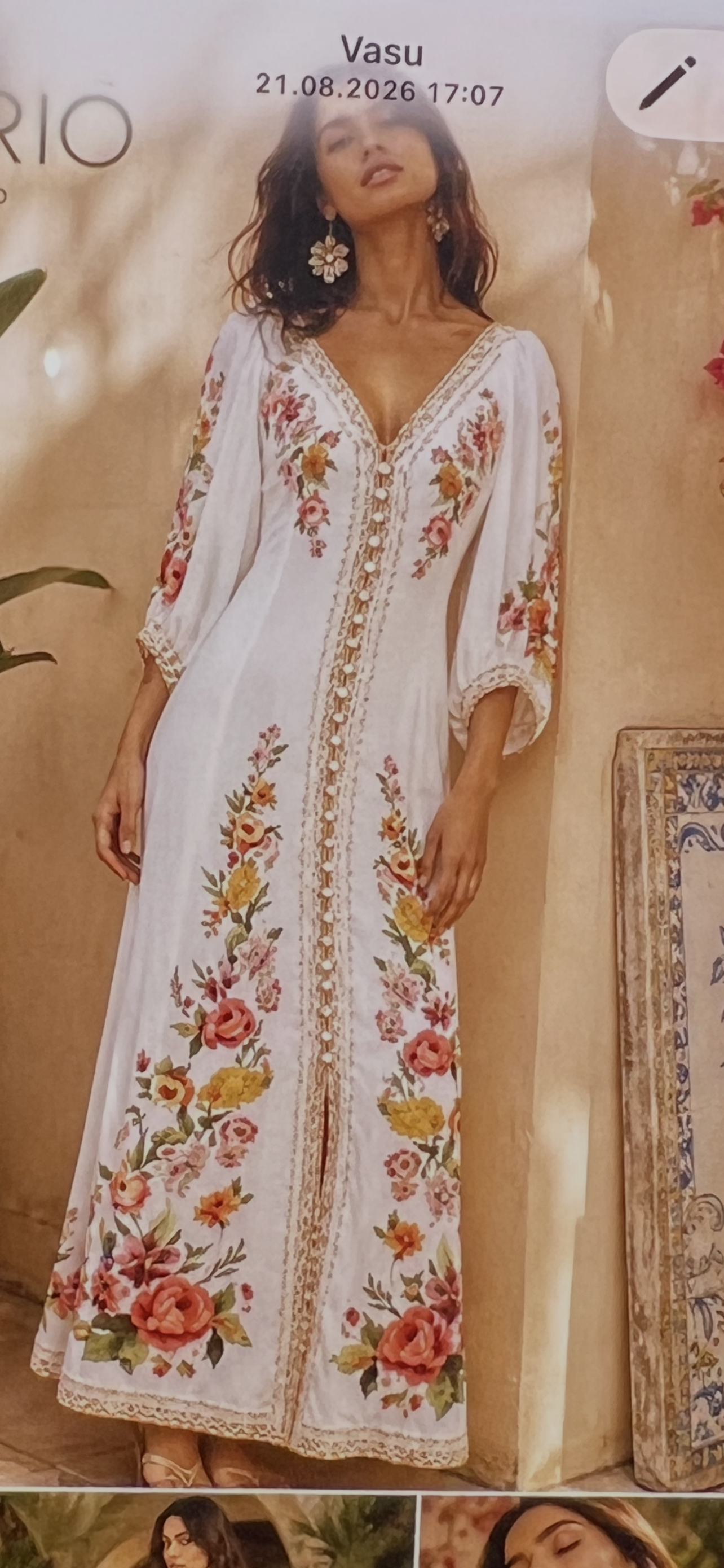 Farm Rio Maxii Dress Rio