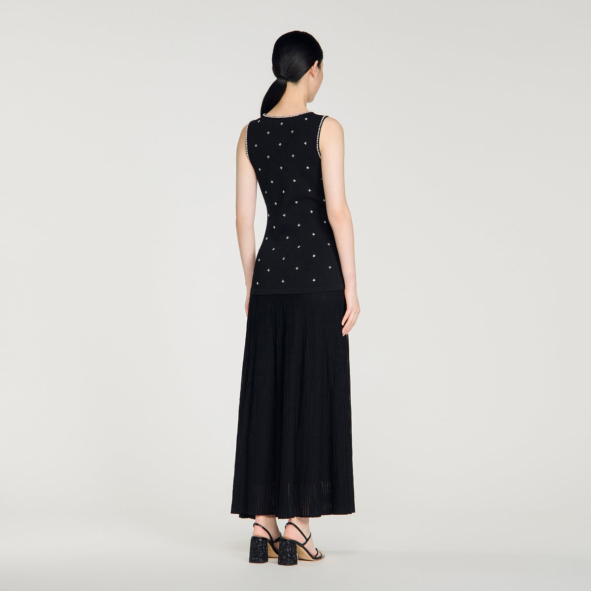 Melania Black Dress