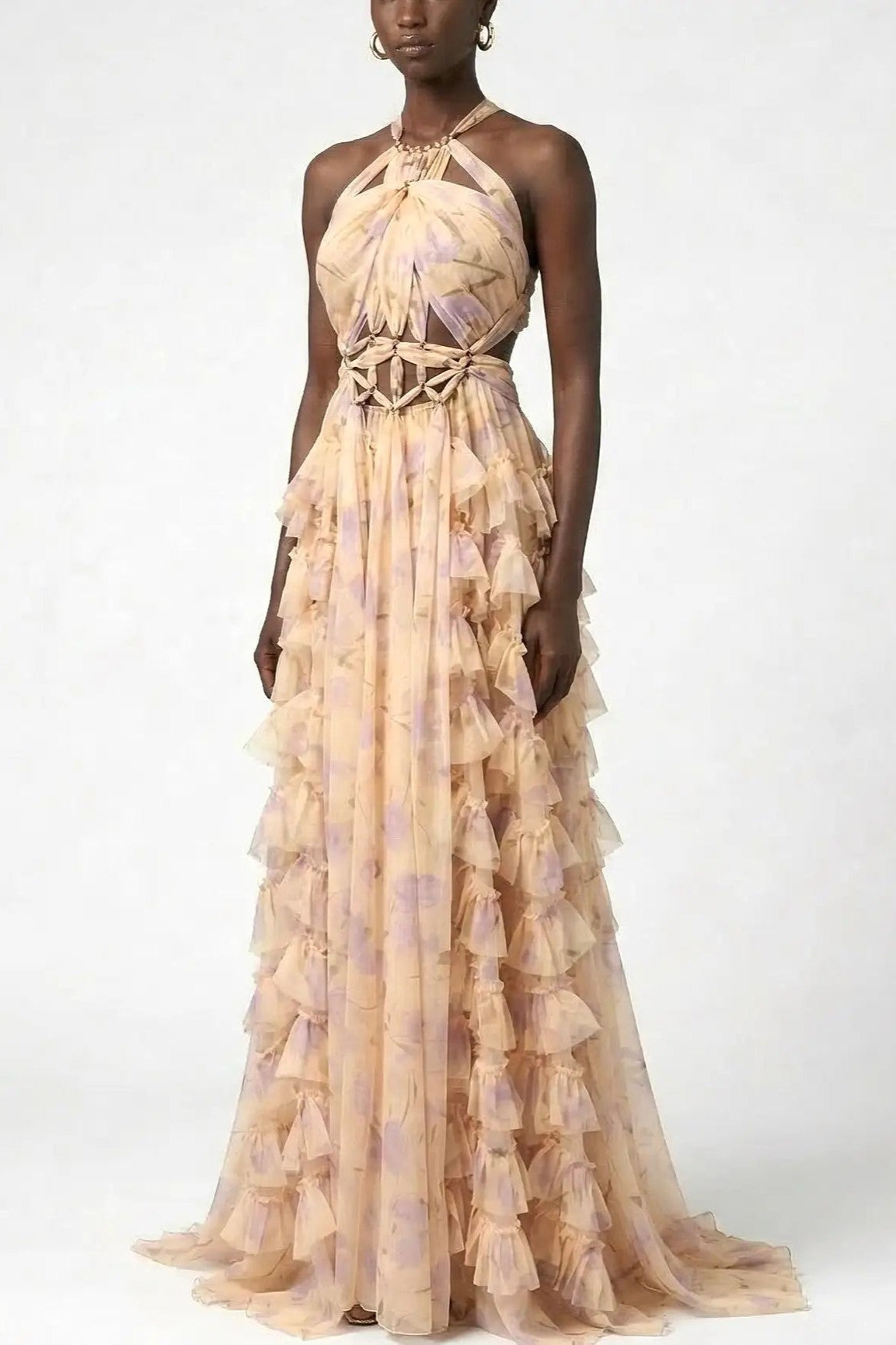 Zimmerman Floral Halter Maxi Dress