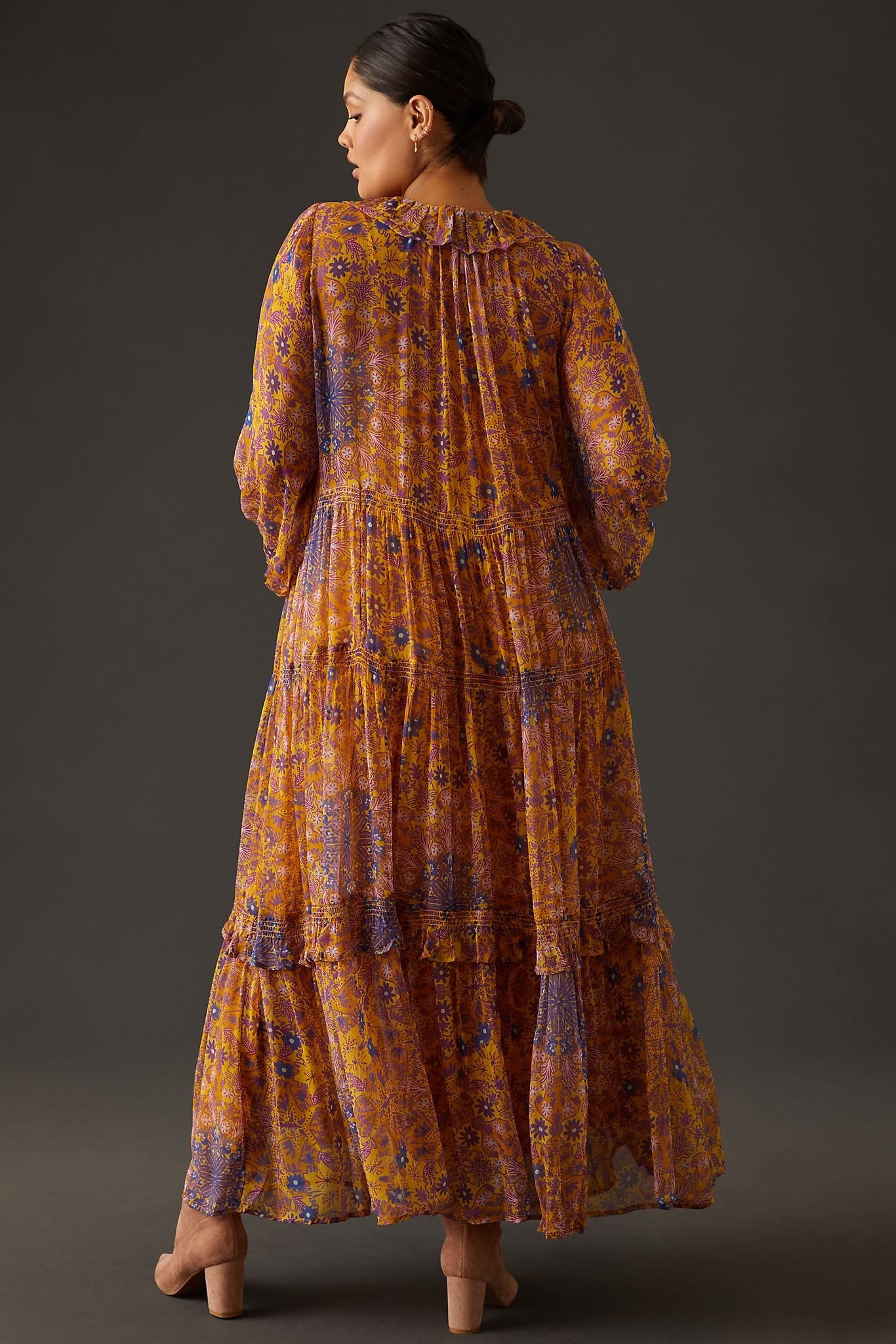 Boho Floral Maxi Dress