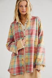 Summer Daydream Plaid Buytondown