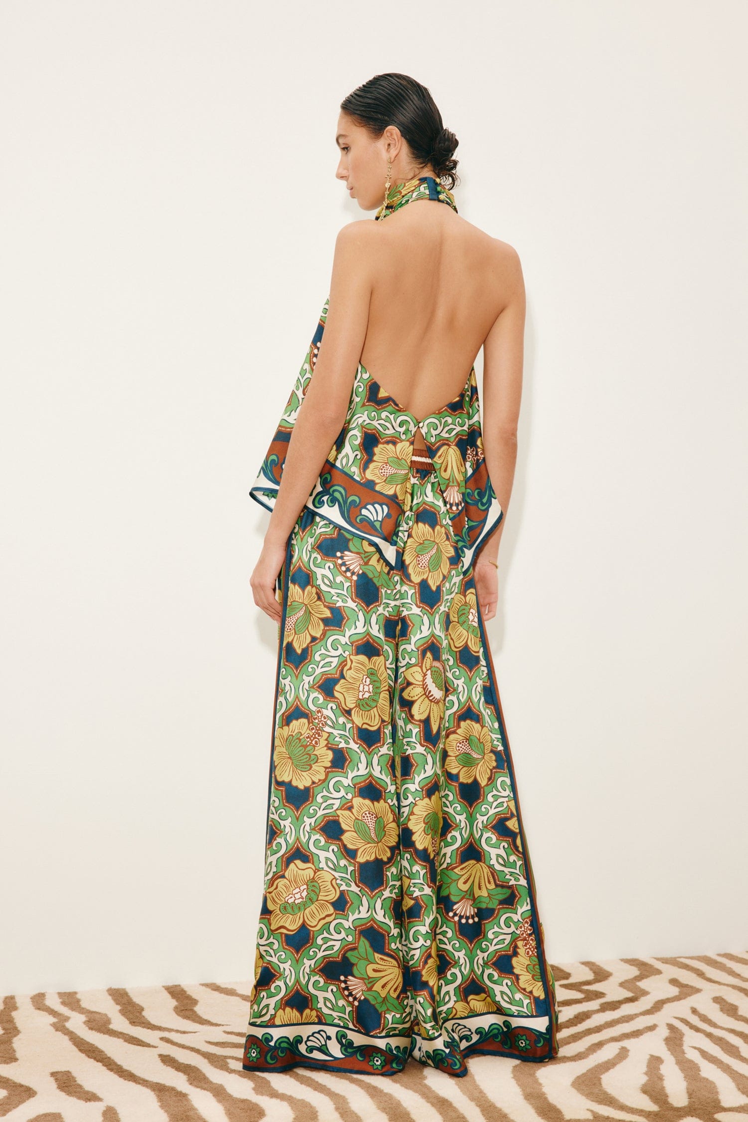 Liana Silk Palazzo Set