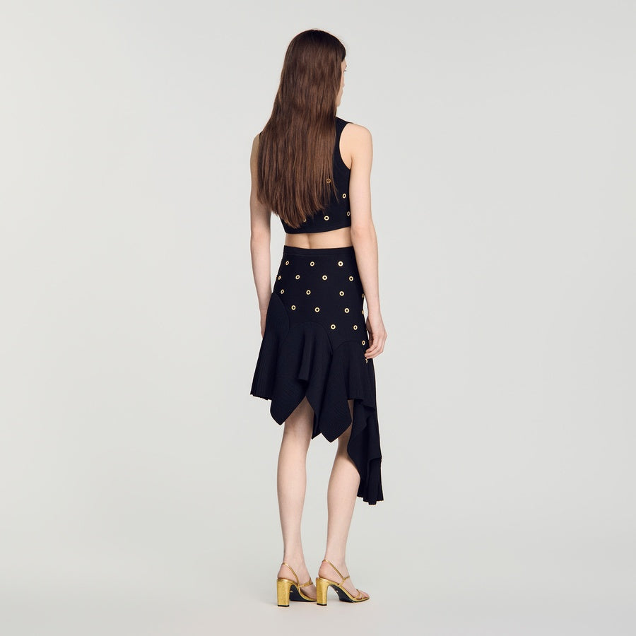 STUDDED KNIT SET