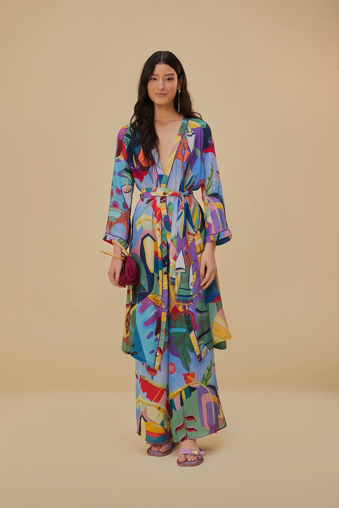 Tropical Scenario Multicolor Pants
