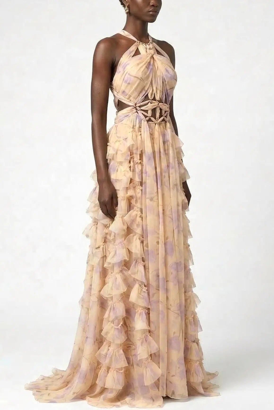 Zimmerman Floral Halter Maxi Dress