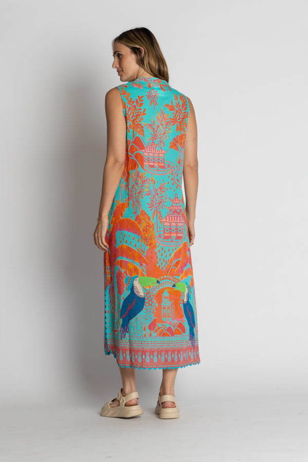 Farm Rio Lula Life Marquita Maxi Lagoon or White