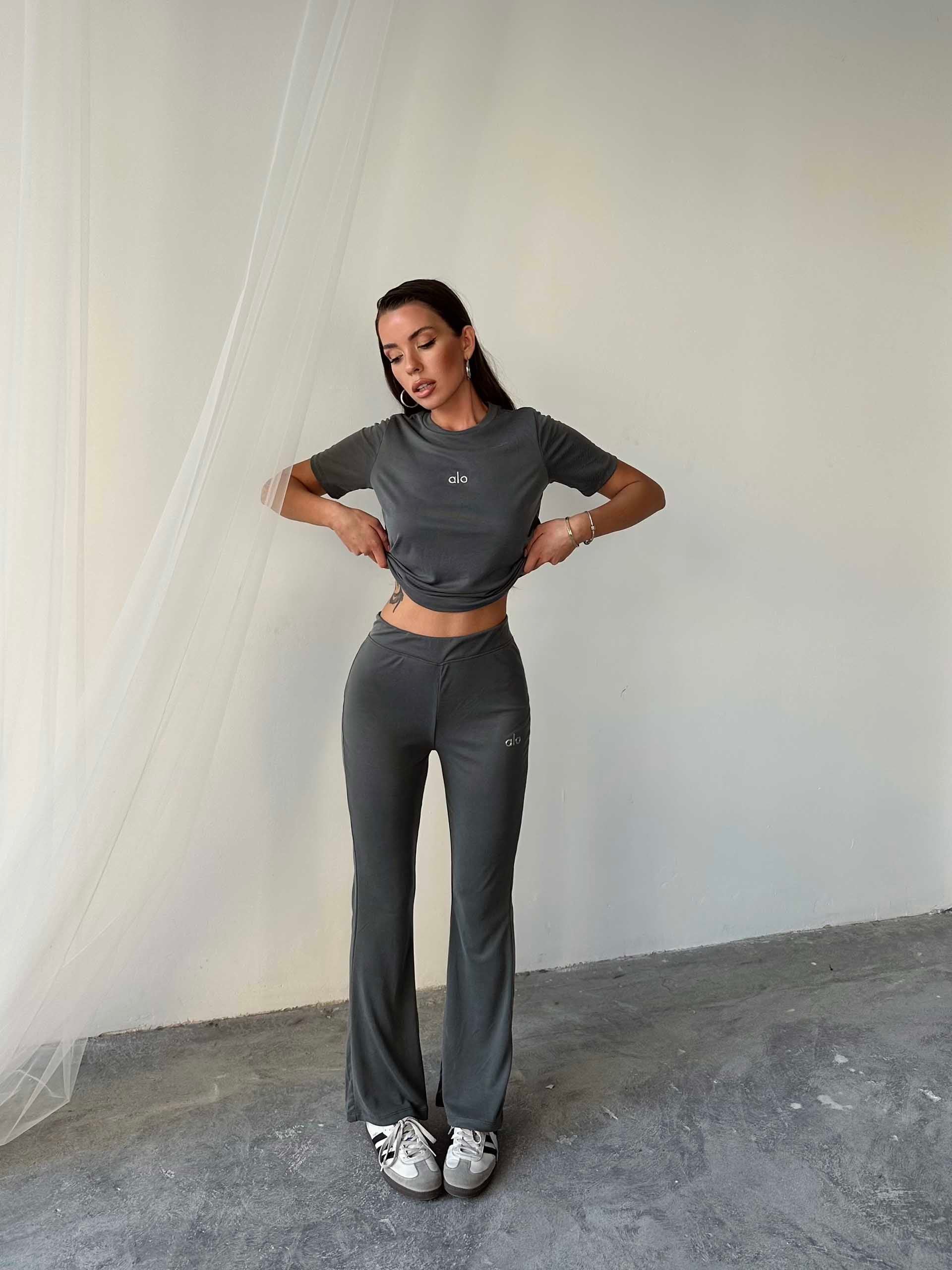 Soraya Alo Yoga İkili Takım Grimelanj