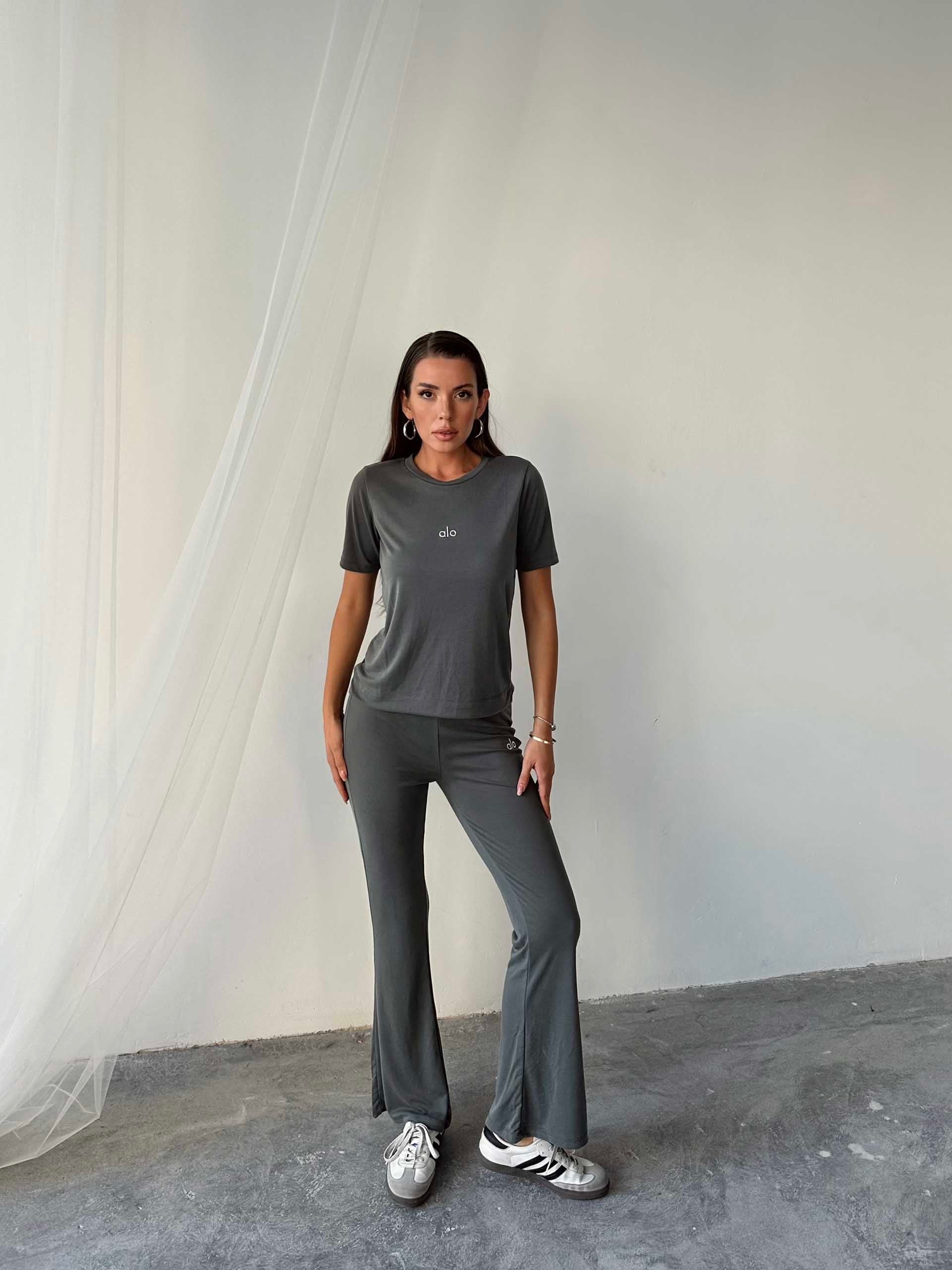 Soraya Alo Yoga İkili Takım Grimelanj