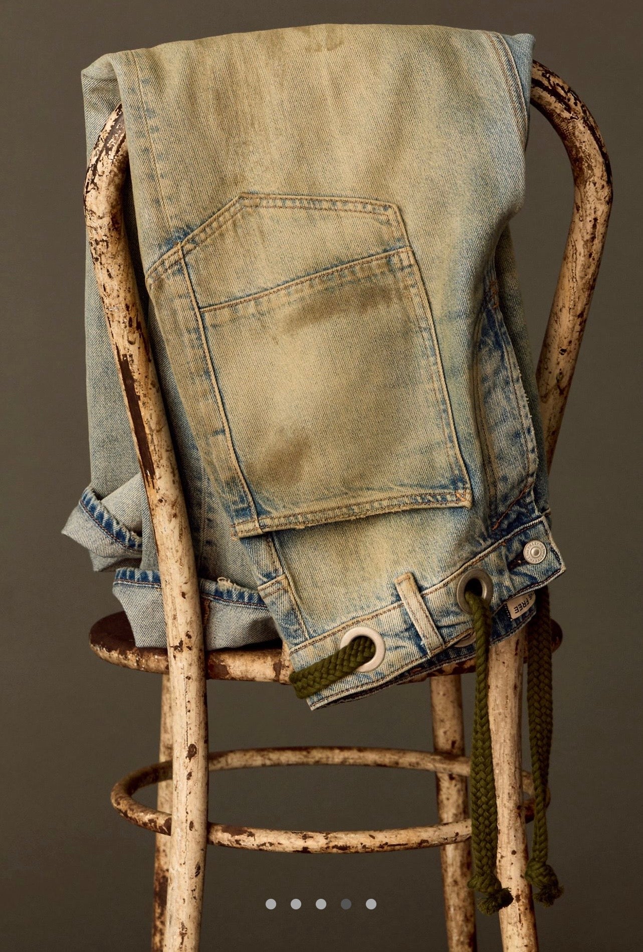 Whe Moxie Pull-On Barrel Jeans