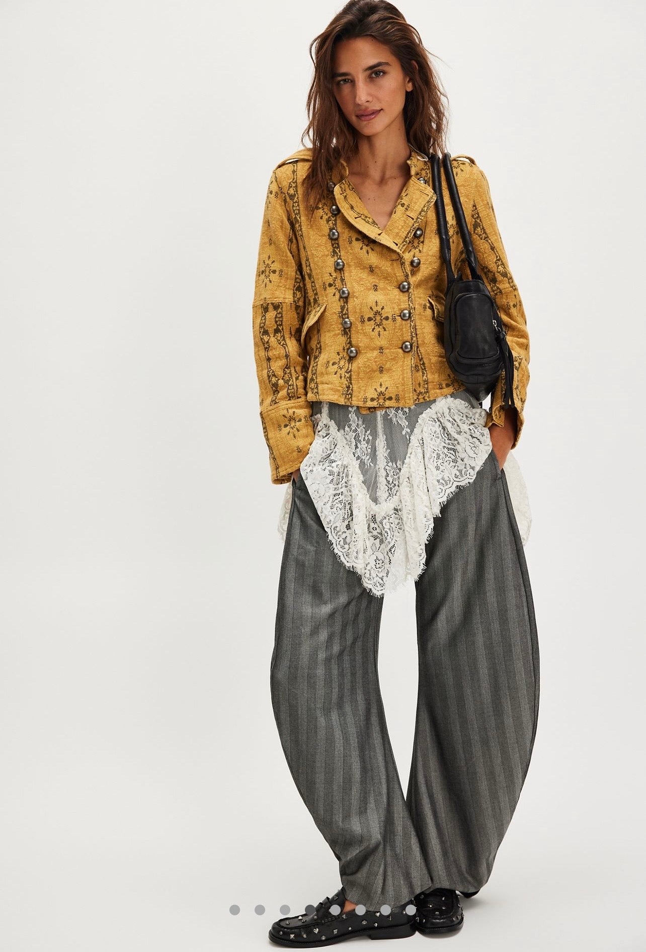 Veste Jacquard Lotty Jacket Yellow