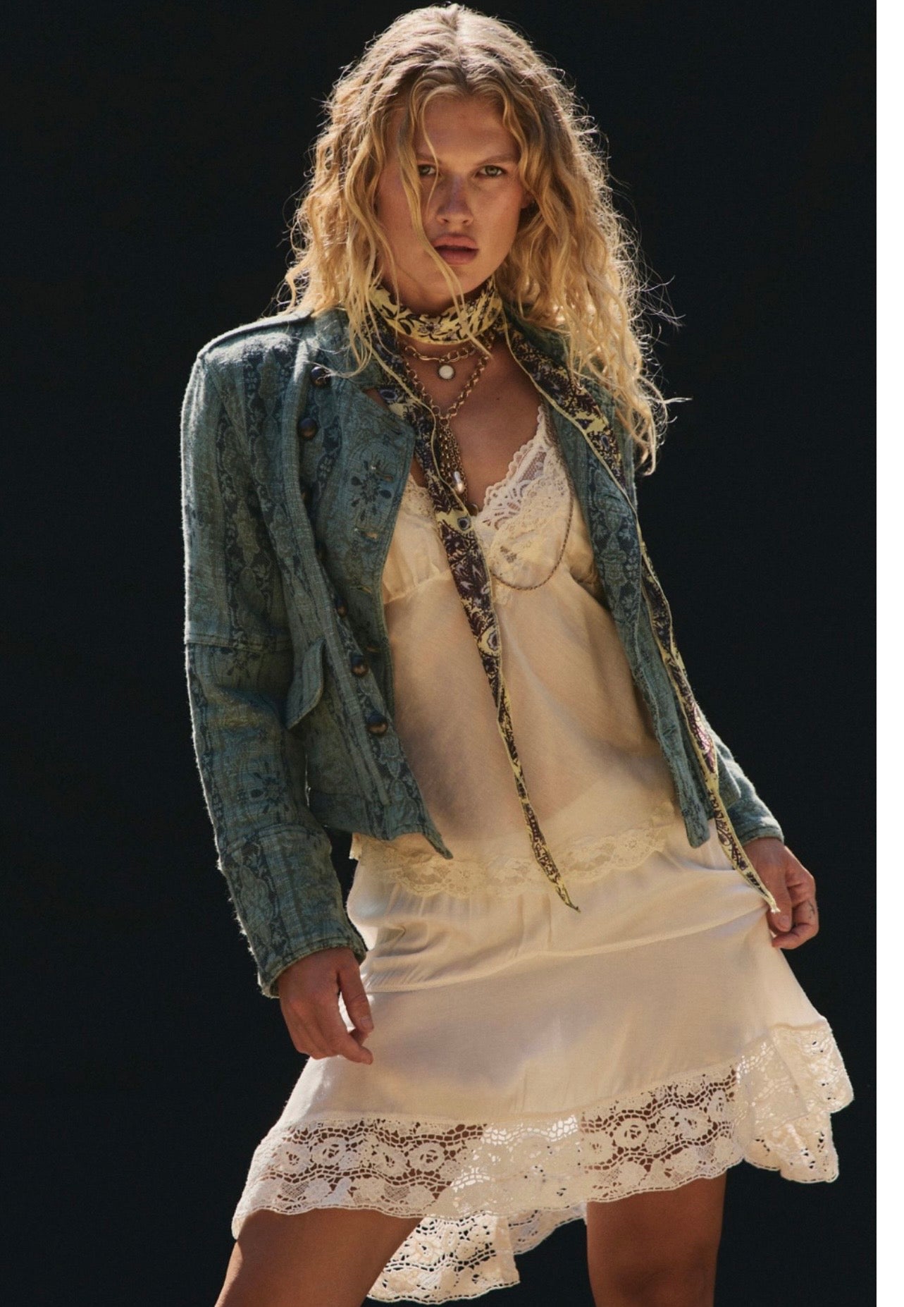 Veste Jacquard Lotty Jacket Green