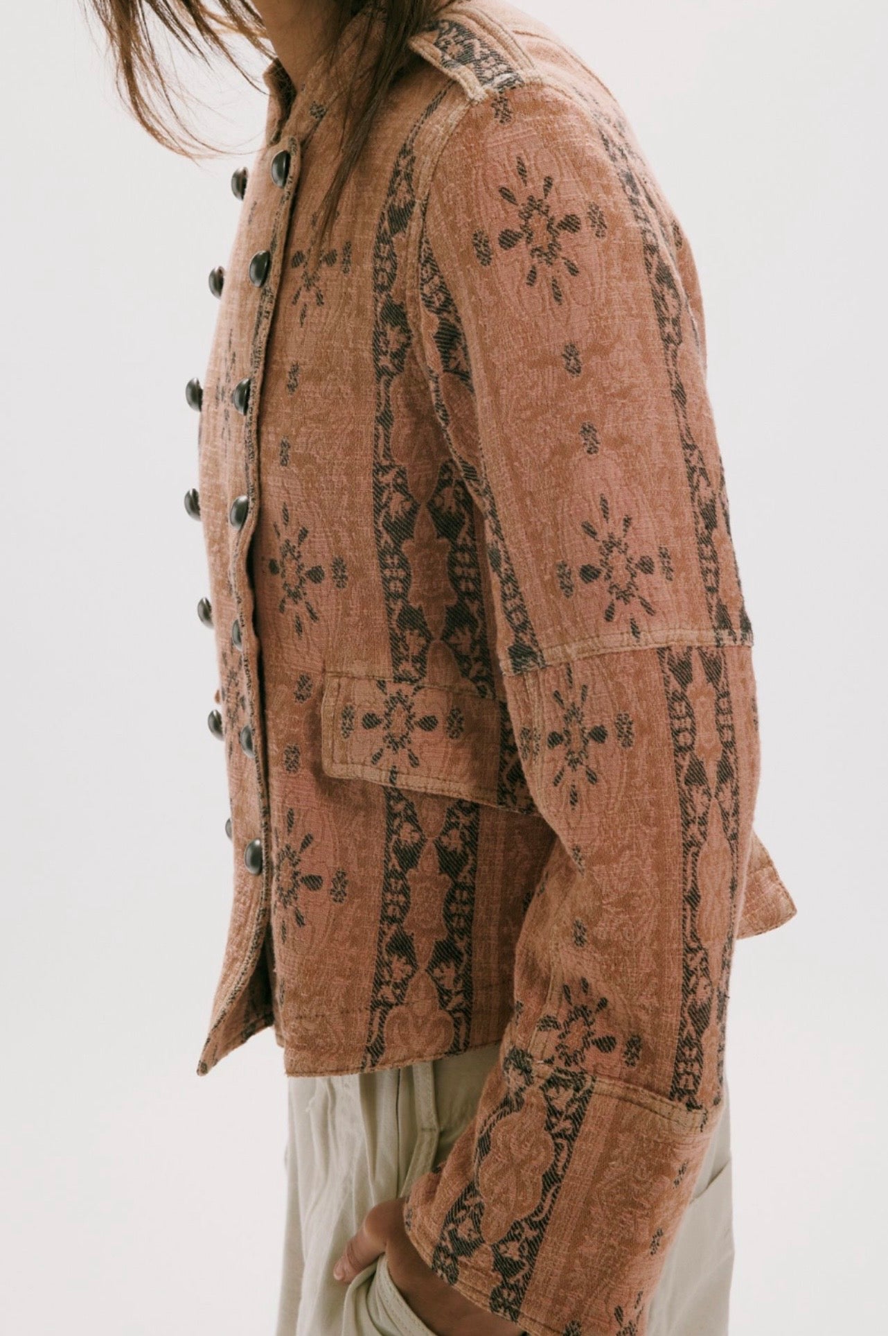 Veste Jacquard Lotty Jacket Pink