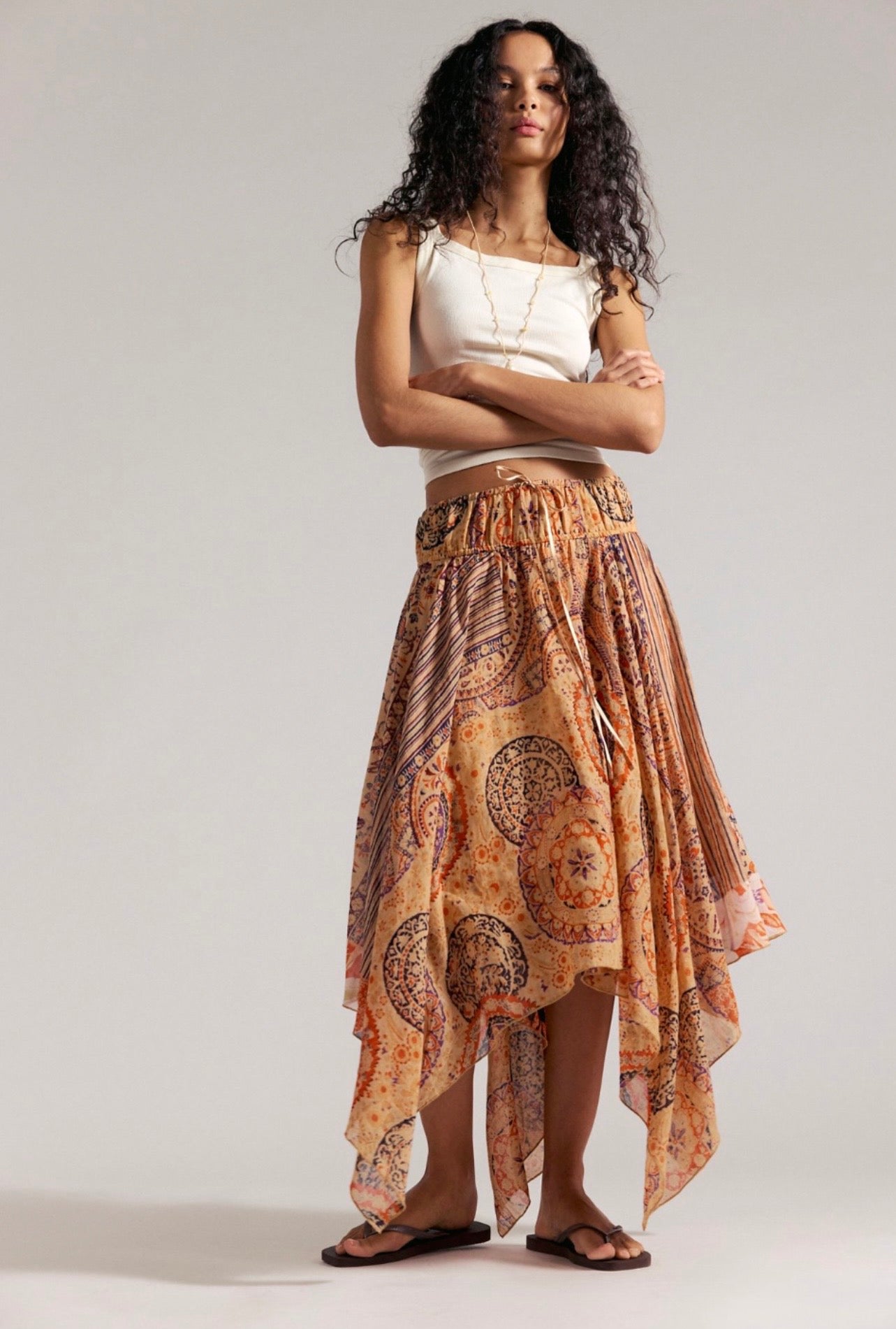 Asymmetrical Skirt