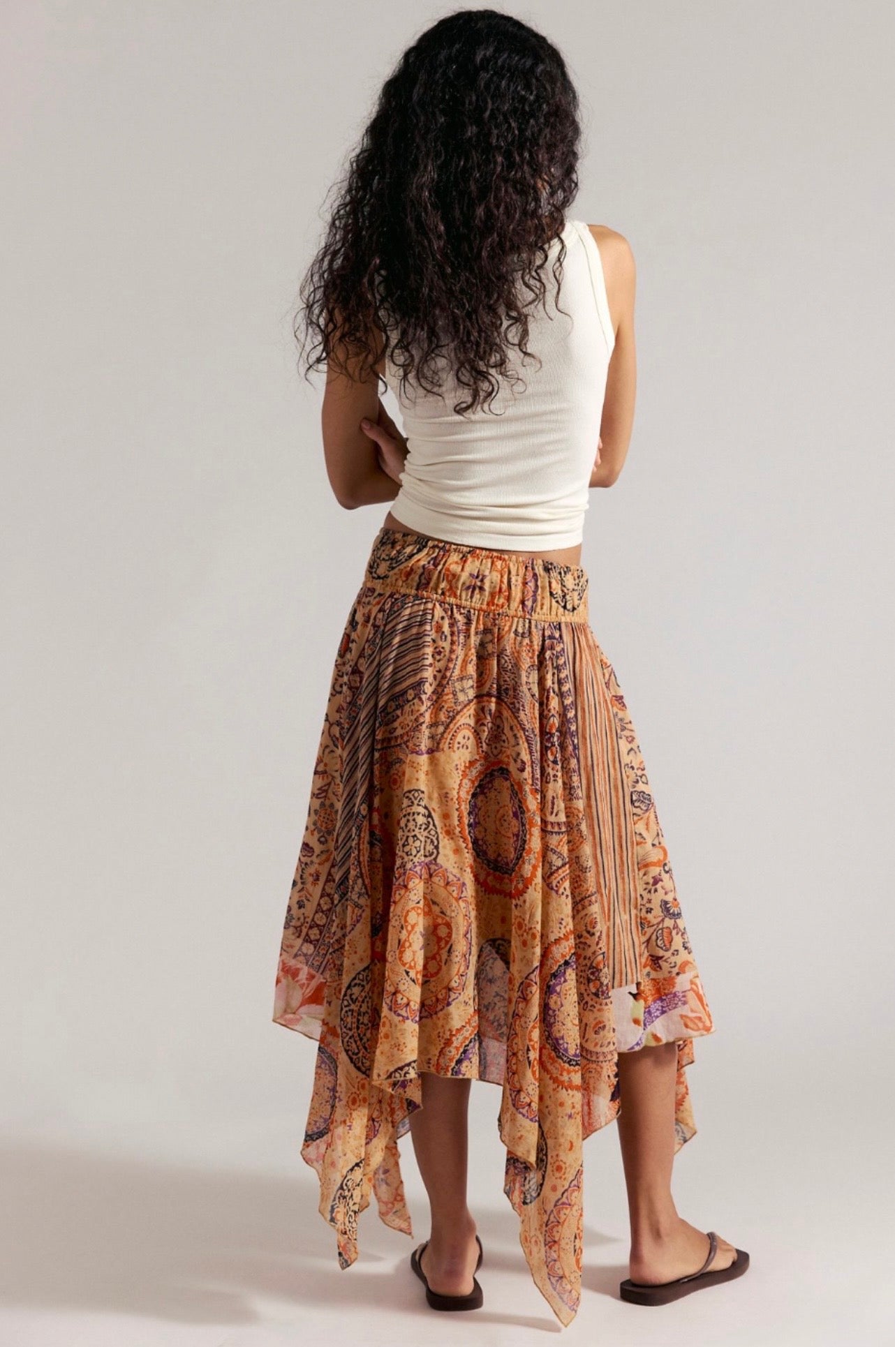 Asymmetrical Skirt