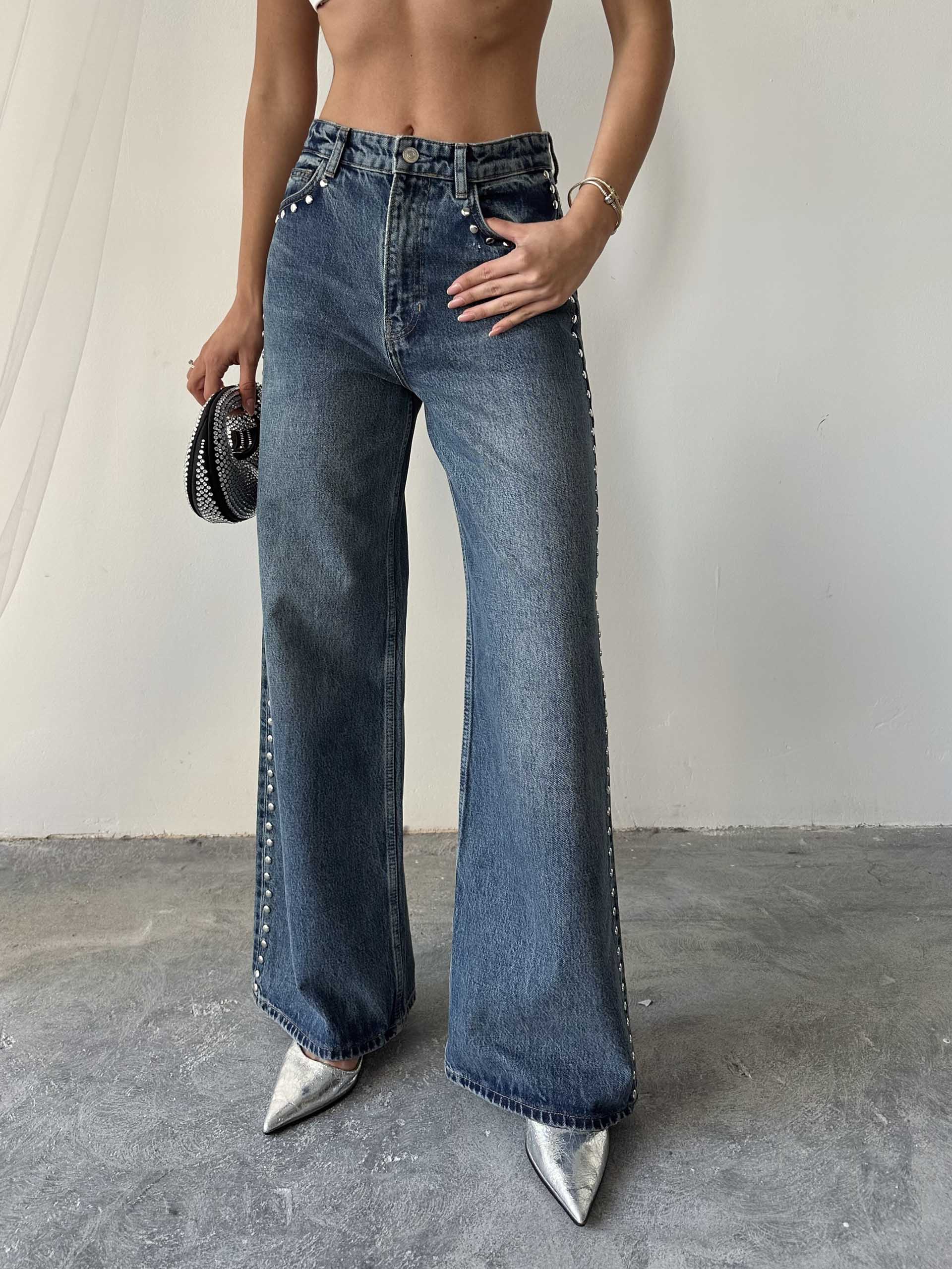 Marika Tasarım Yüksel Bel Jean