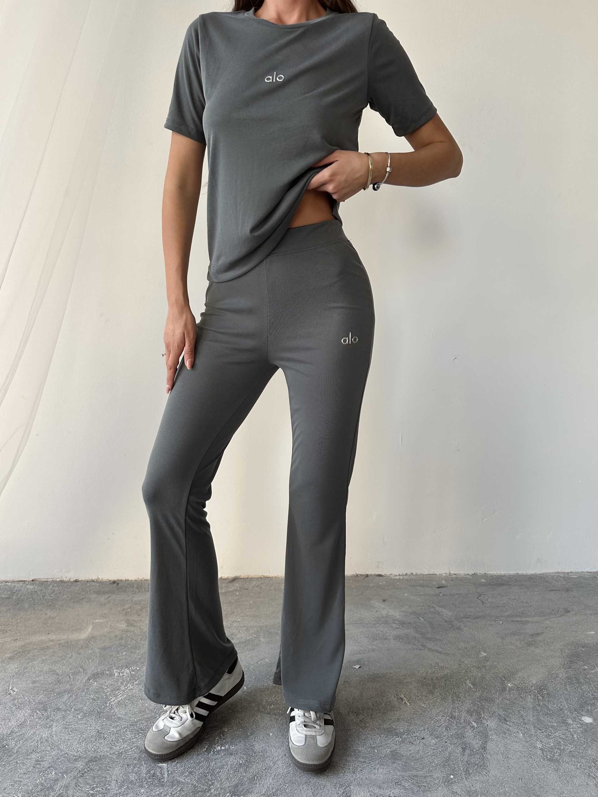 Soraya Alo Yoga İkili Takım Grimelanj