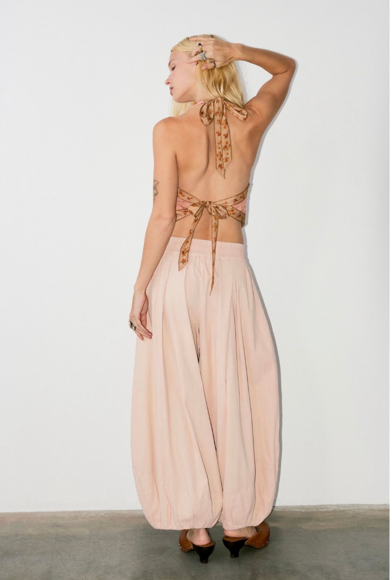 Fp Moonflower Ballon Pants Bej