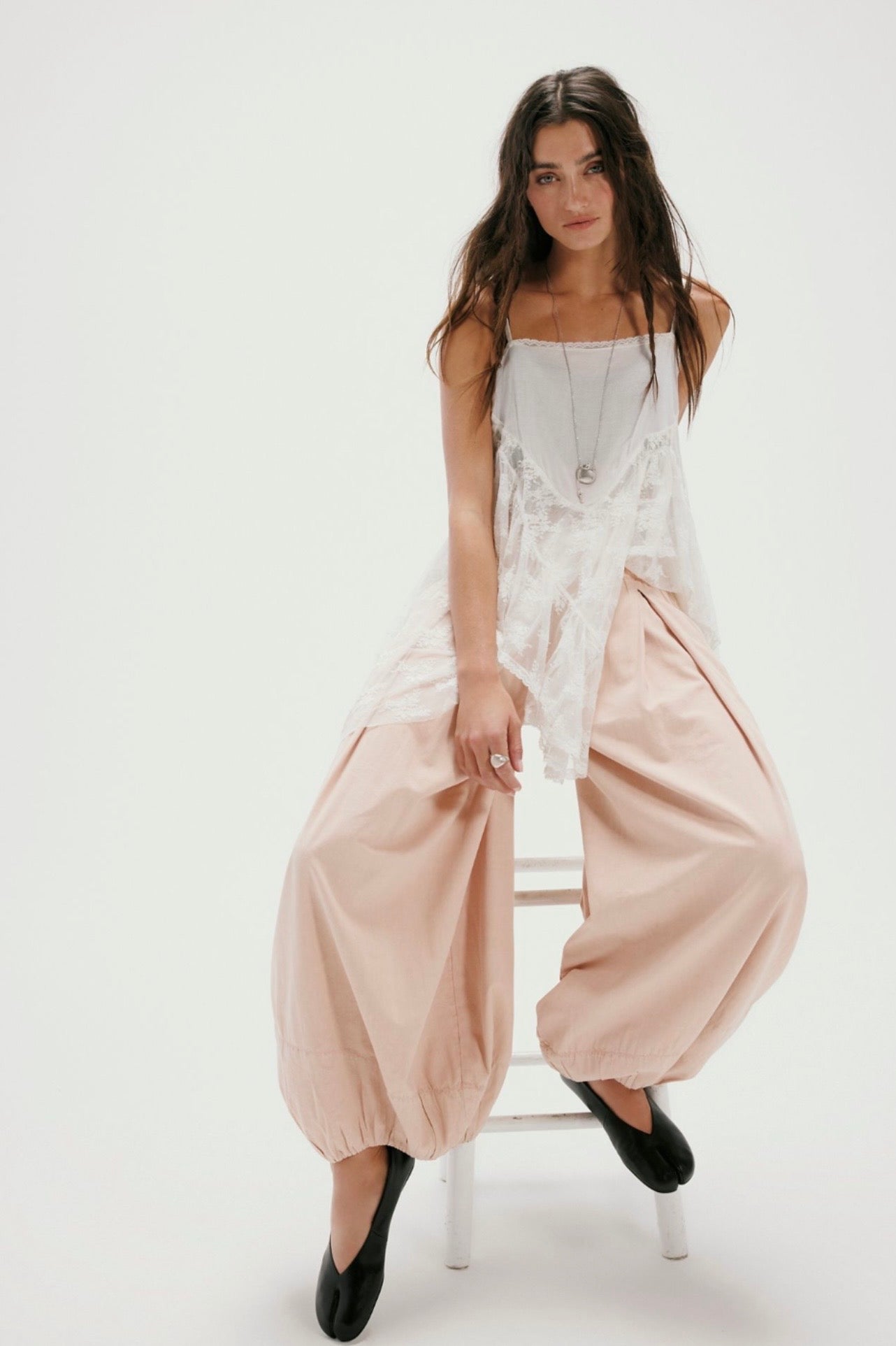 Fp Moonflower Ballon Pants Bej