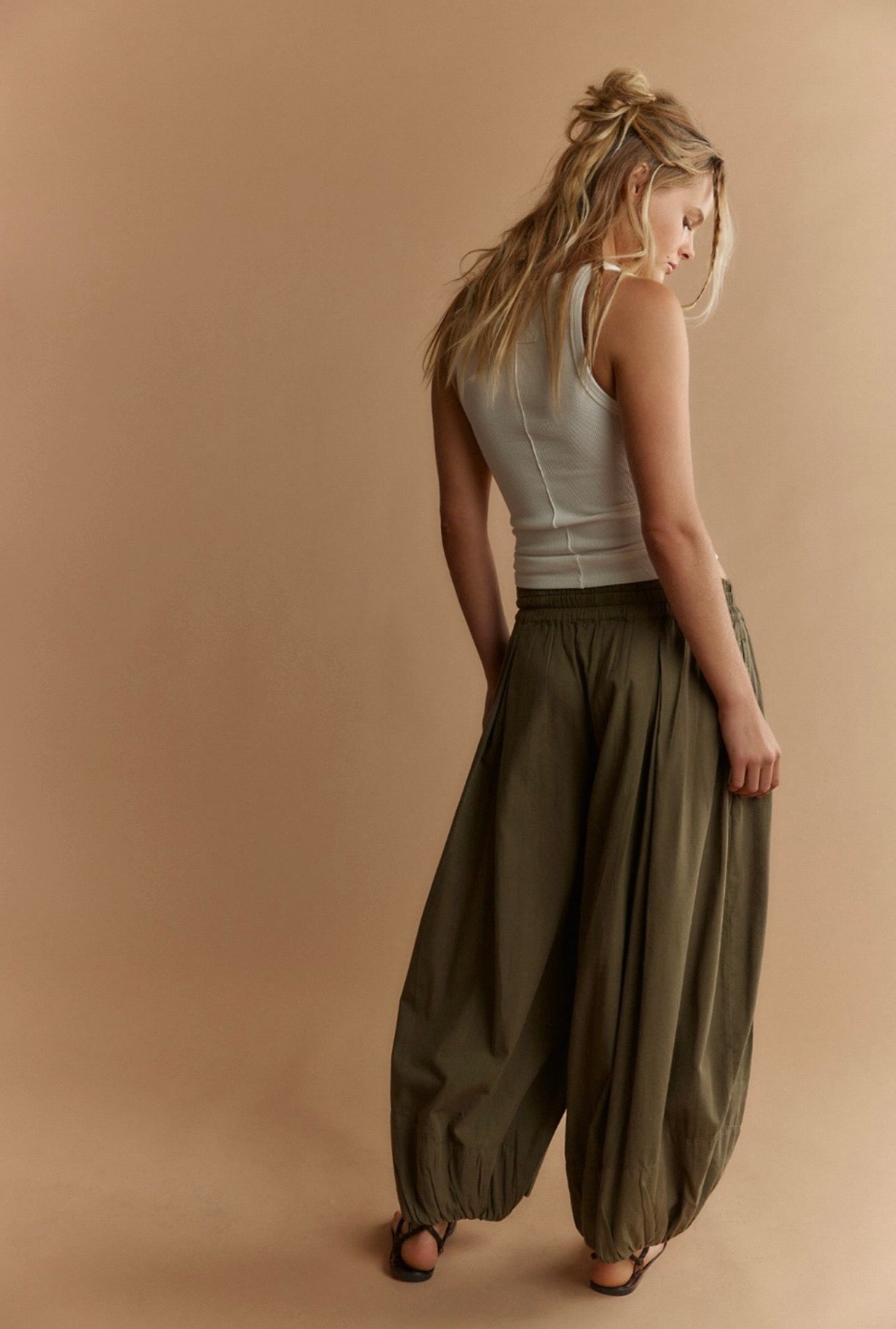 Fp Moonflower Ballon Pants Haki