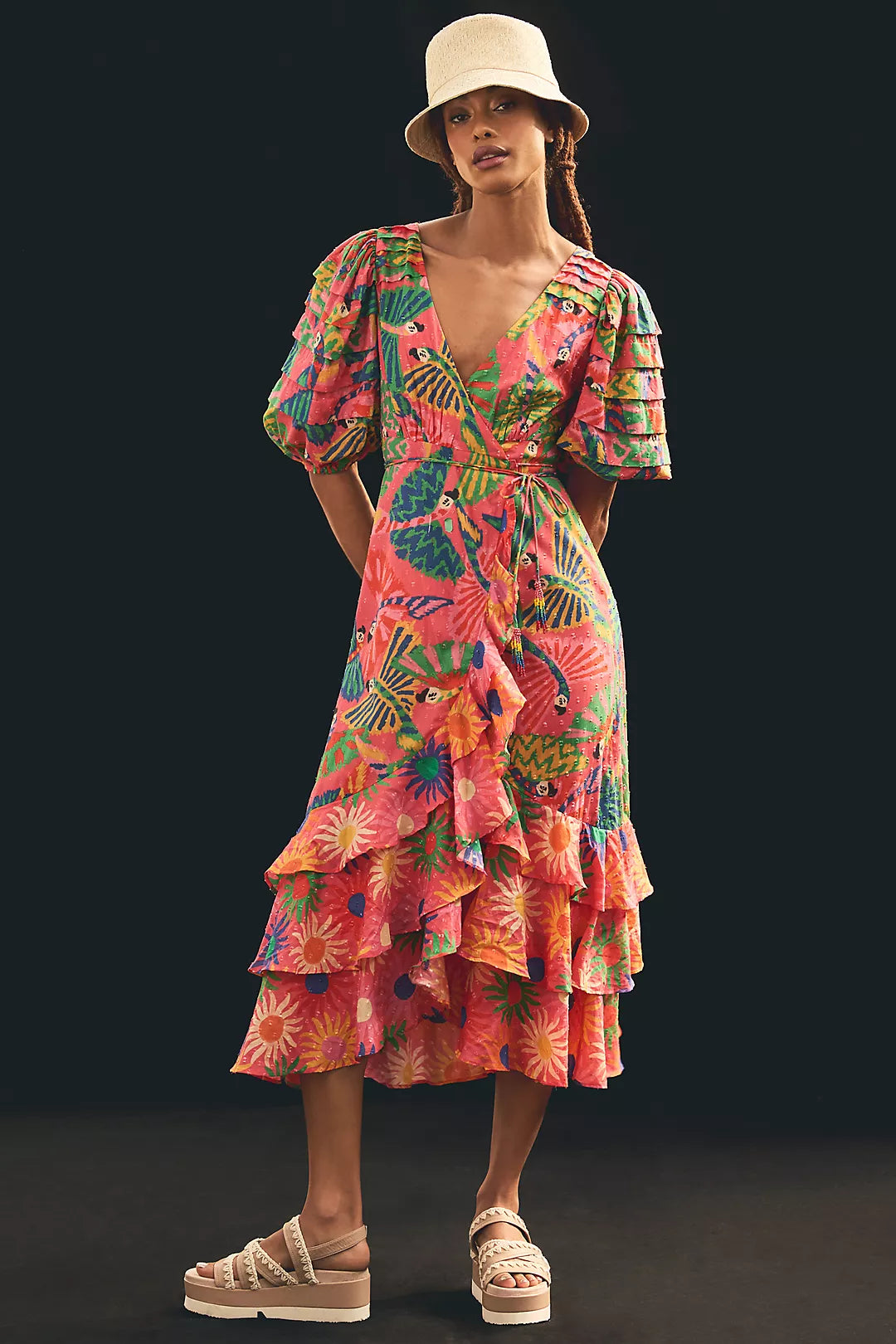 Farm Rio Multicolor Dress