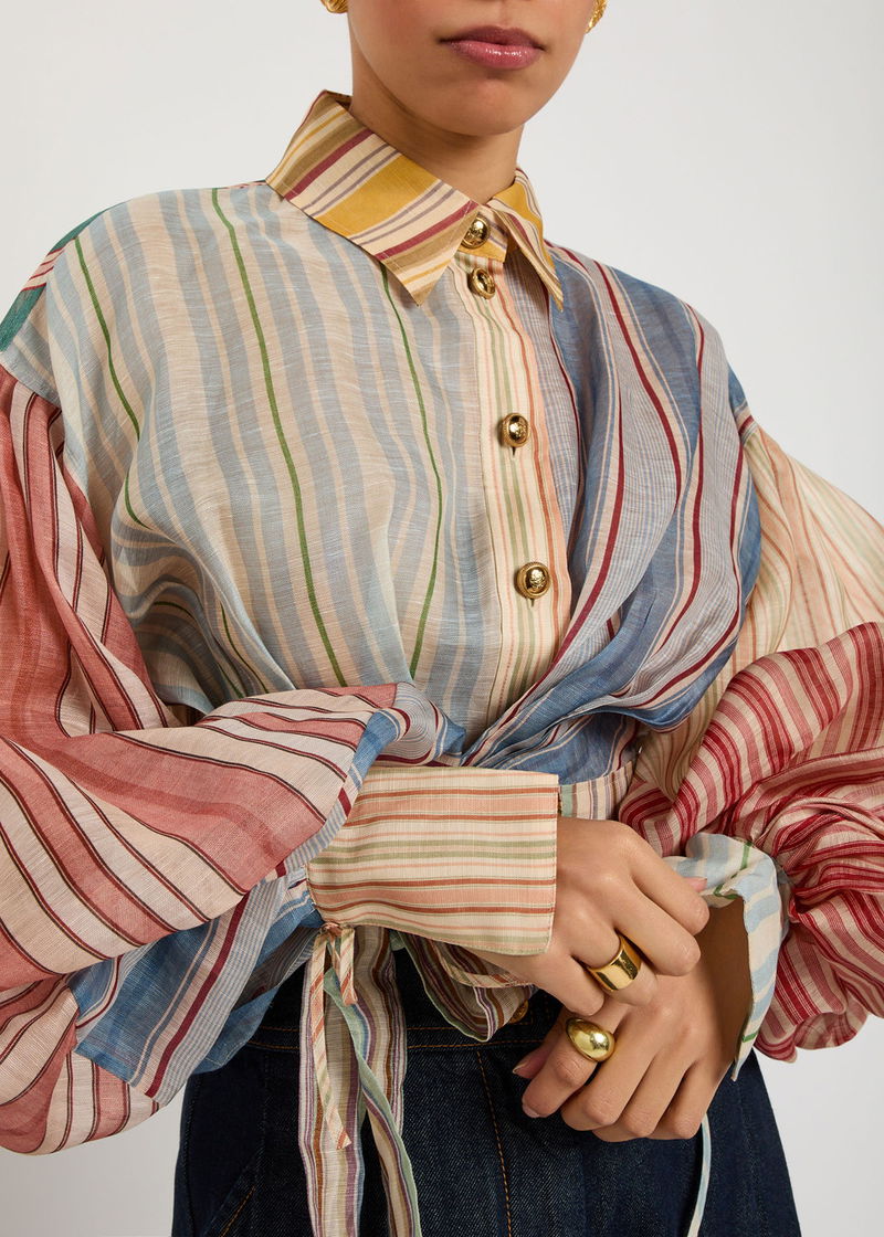 Rebellion Striped Blouse