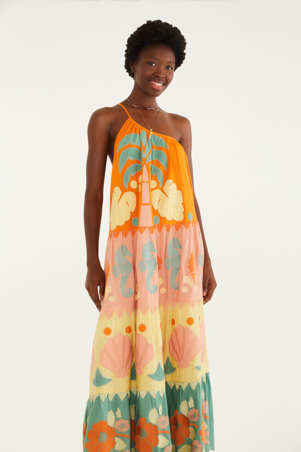Vestido Cutwork Souvenir Litoral Dress