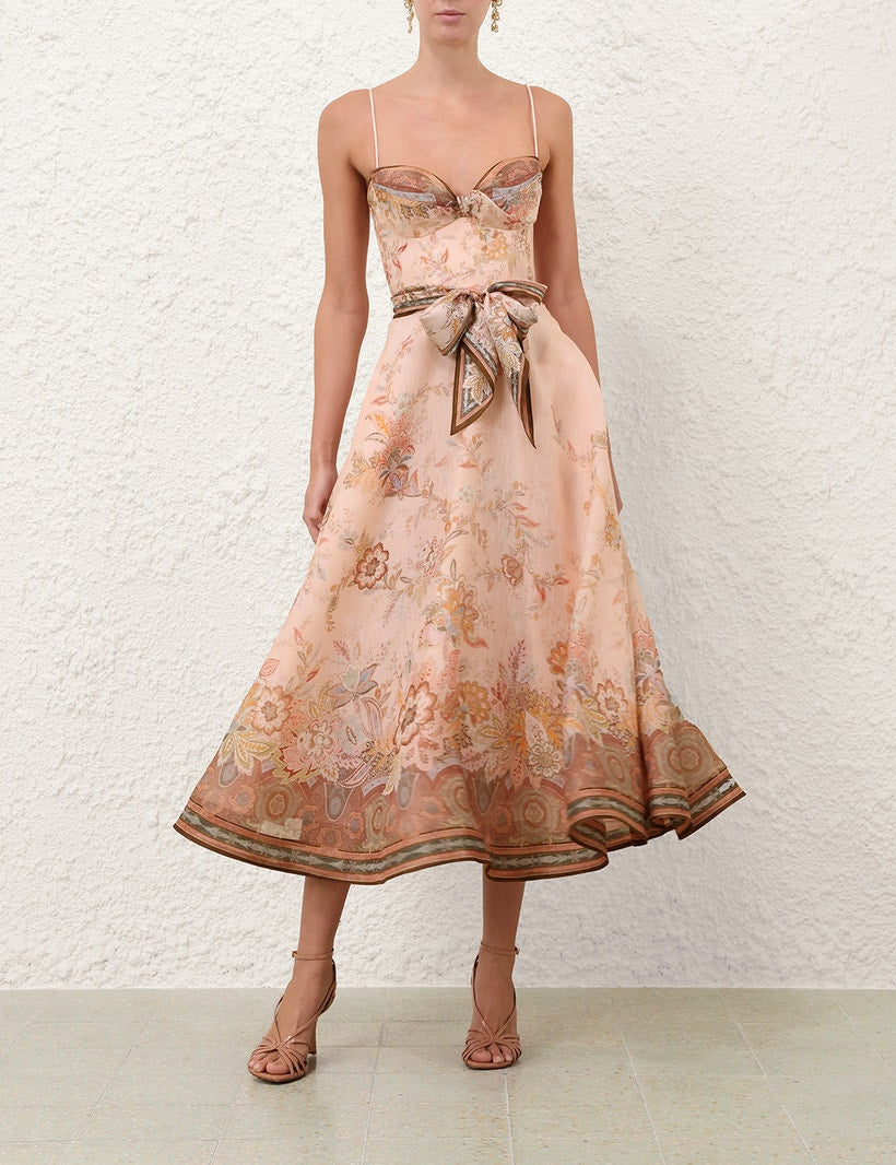Alchemy Structured Midi Dress