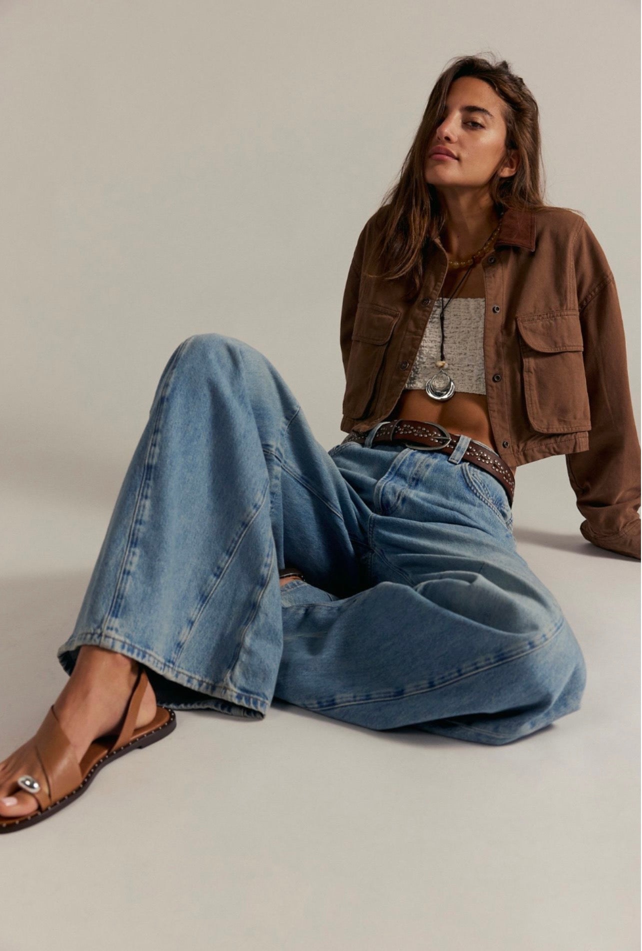 Fp Flare Yüksek Bel İspanyol Jean