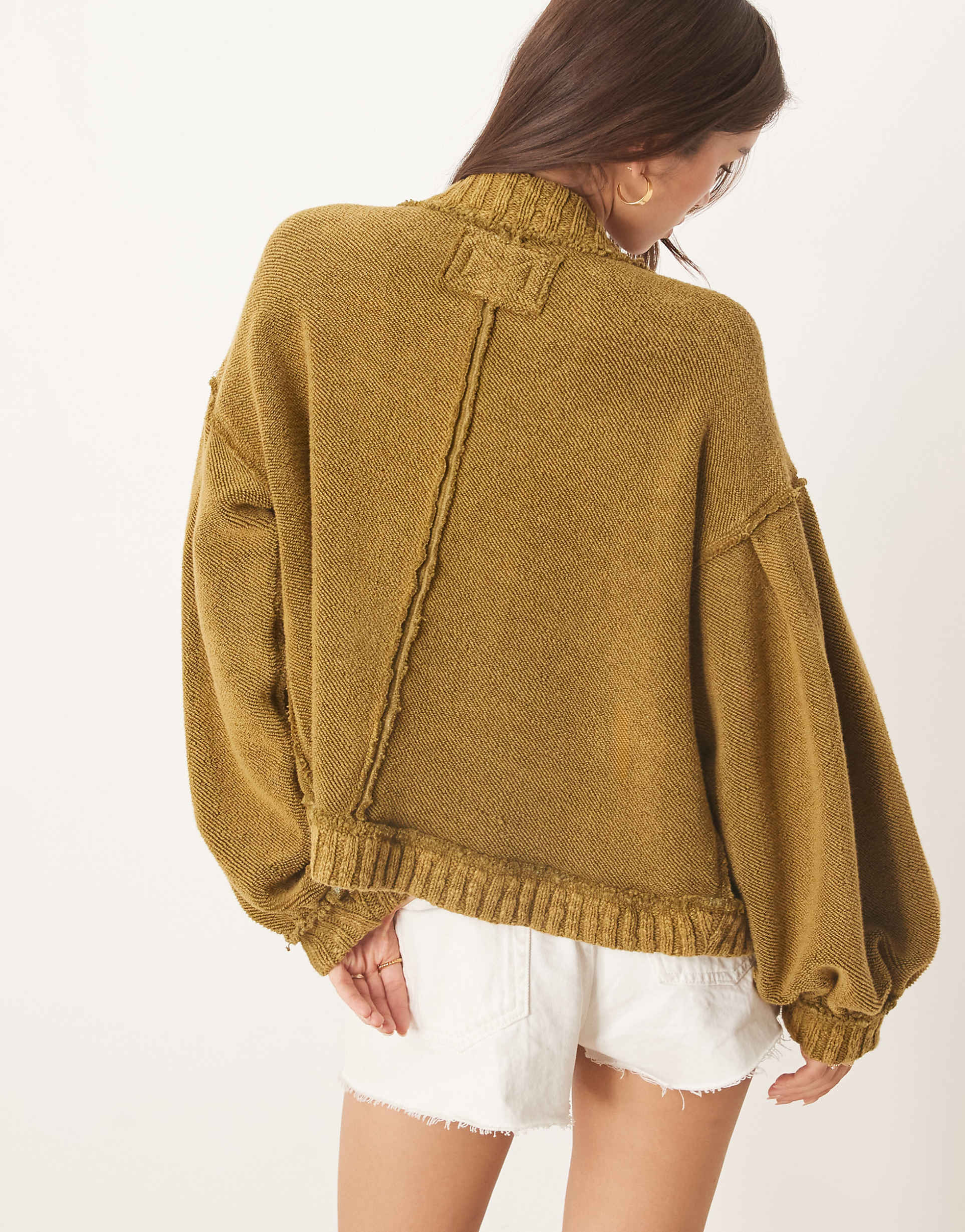 Fp İthal Hırka Yağ Yeşili