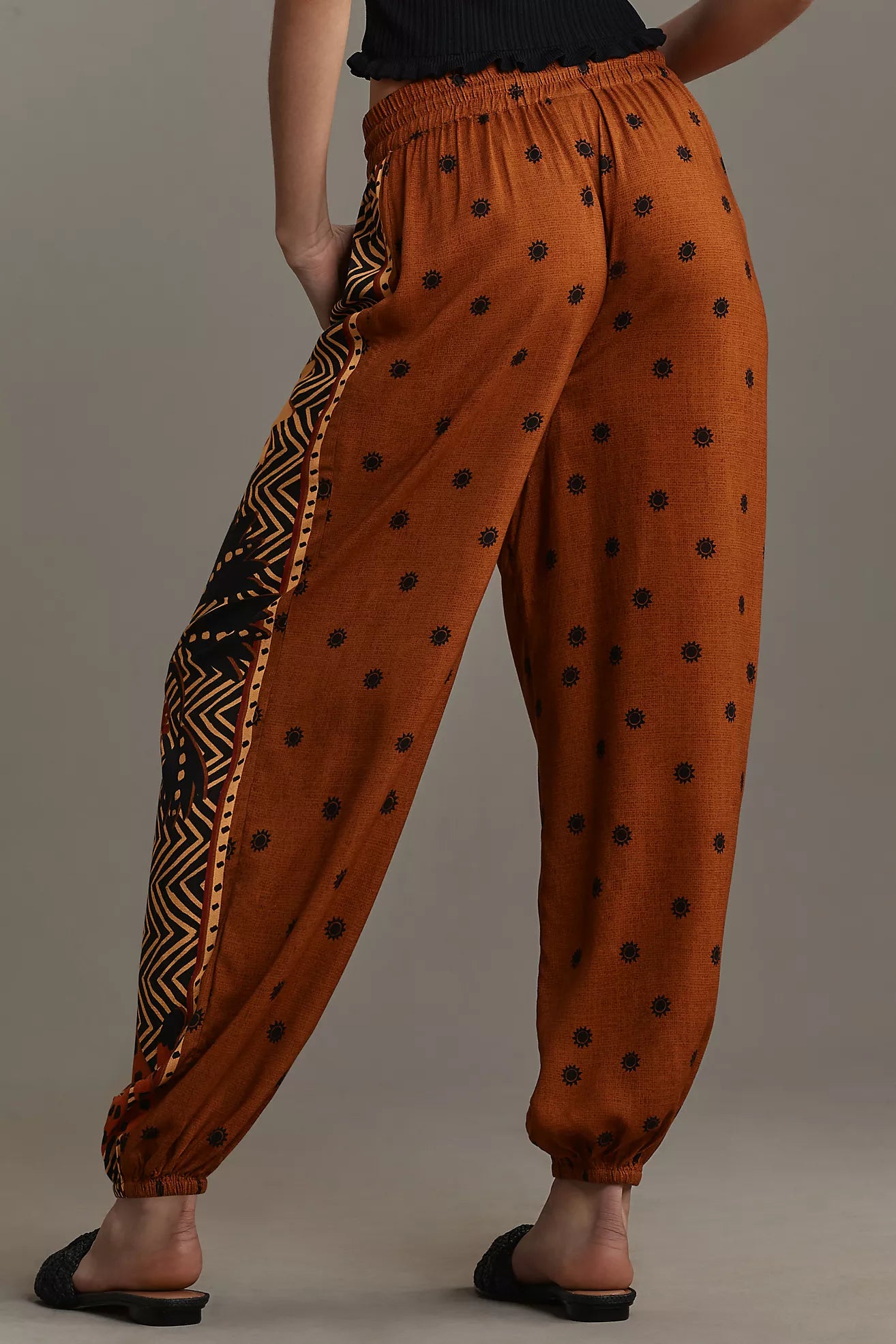 Farm Rio Tropical Sun Printed Balloon Pants