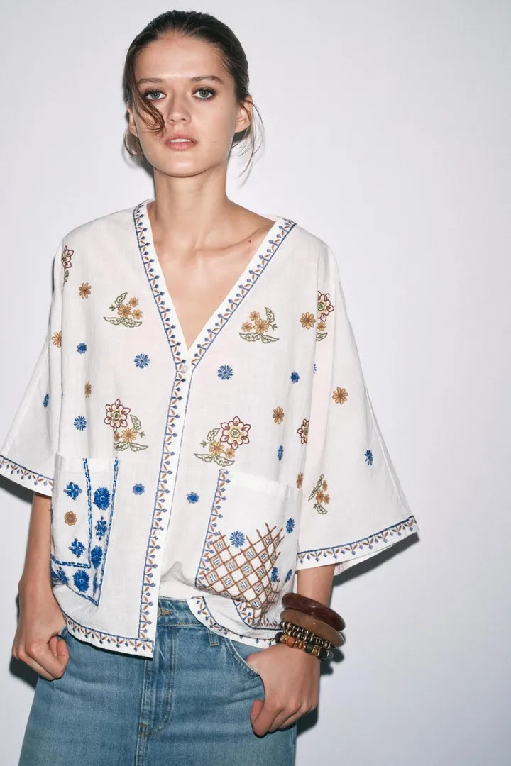 Zw Embroidered Blouse