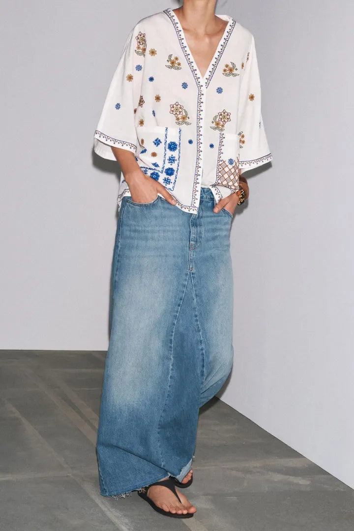Zw Embroidered Blouse