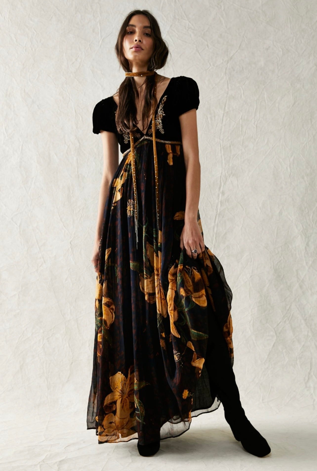 Fp Gabrielle İthal Elbise Siyah