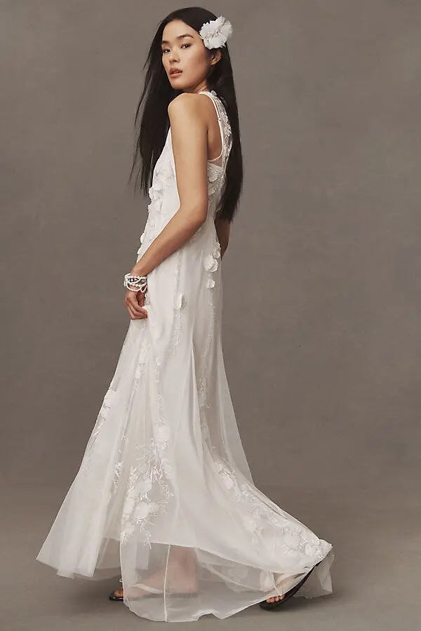 Elyna Nakış İşlemeli Elbise