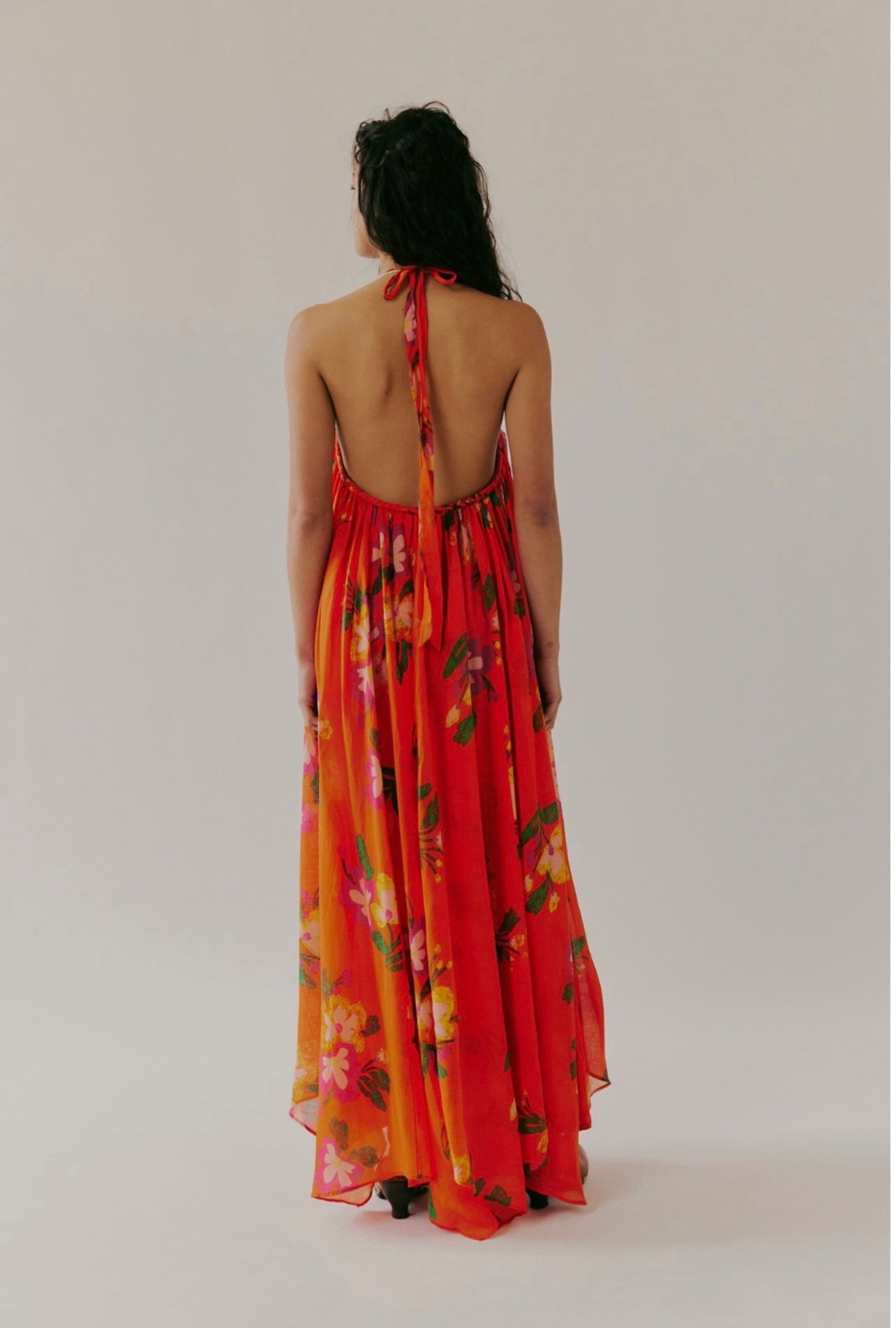 Fp Flora Fabuloso Maxi Dress Orange