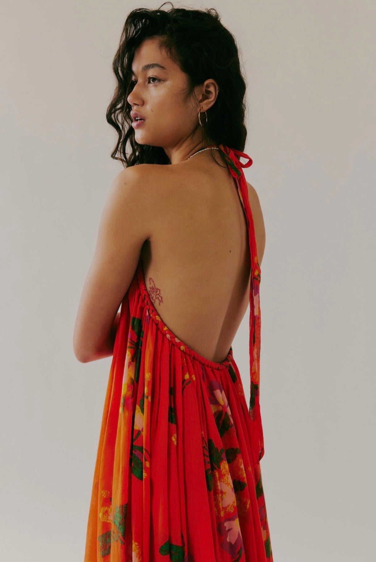 Fp Flora Fabuloso Maxi Dress Orange