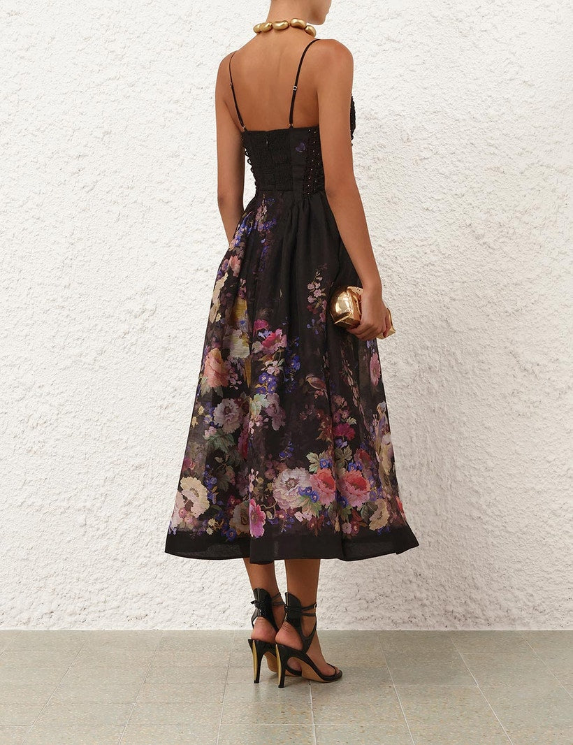 Luna Beaded Picnic Dress