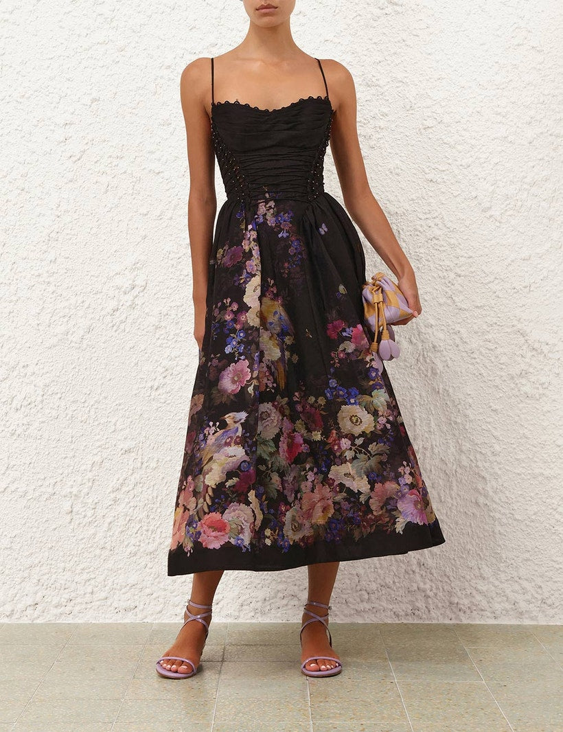 Luna Beaded Picnic Dress